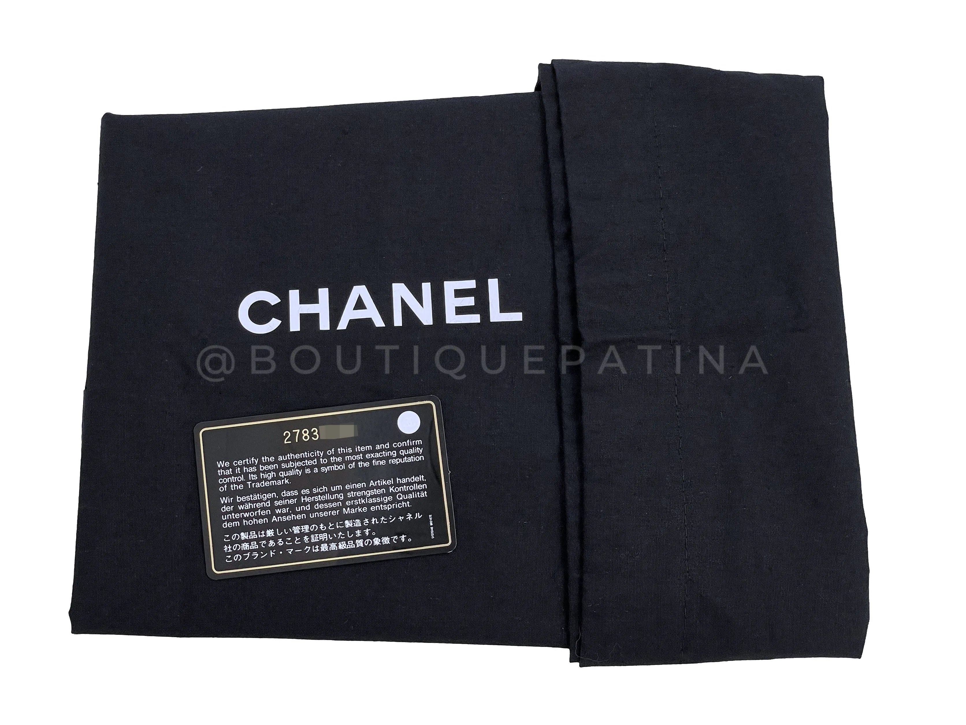 19S Chanel Purple Violet O Case Clutch Bag SHW