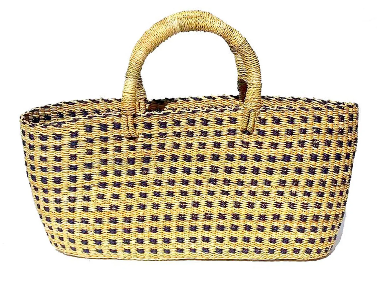 African Market Slim Tote Bag