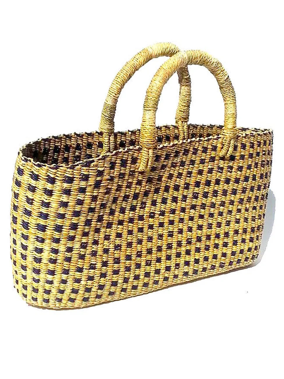 African Market Slim Tote Bag