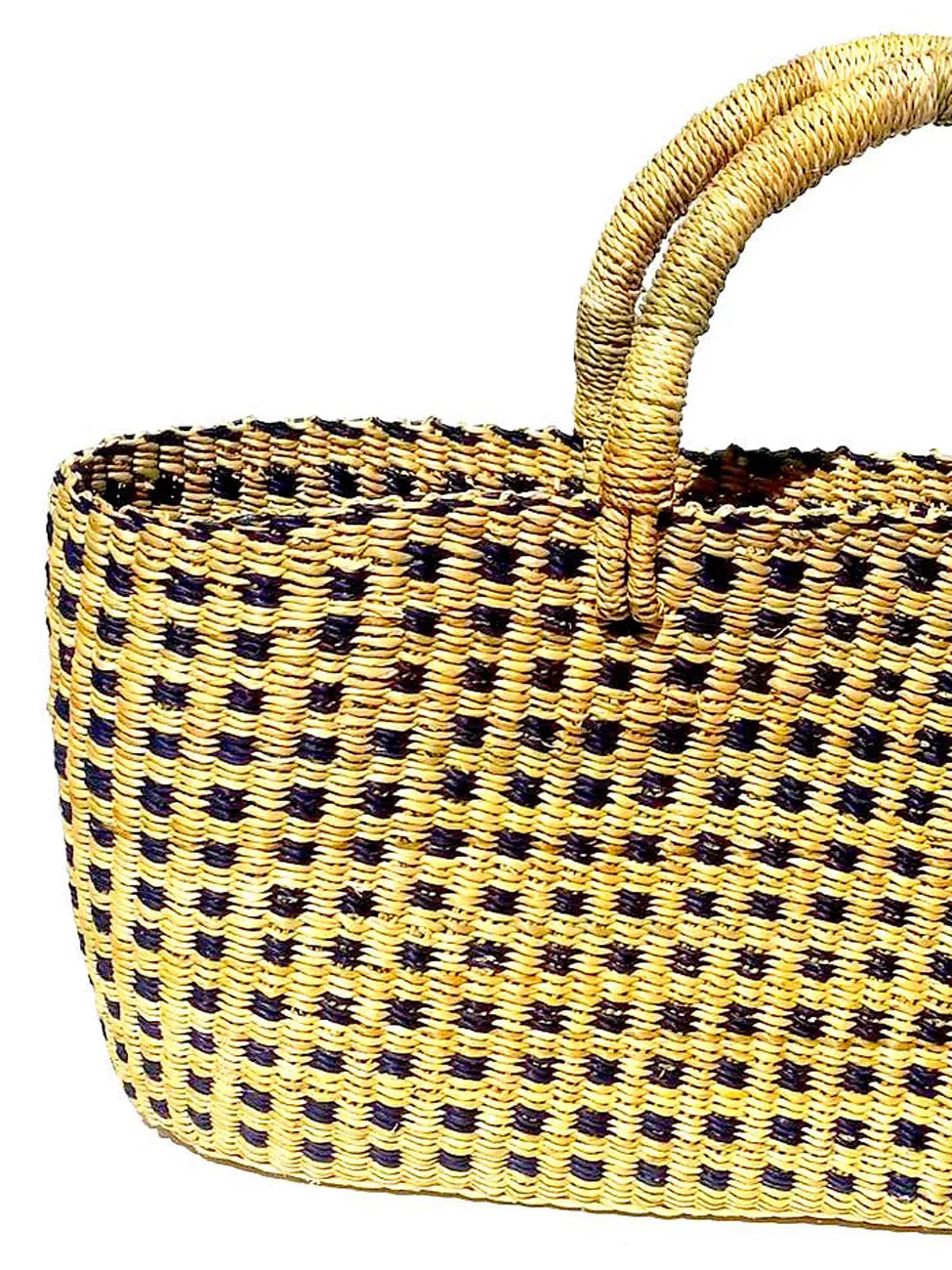 African Market Slim Tote Bag
