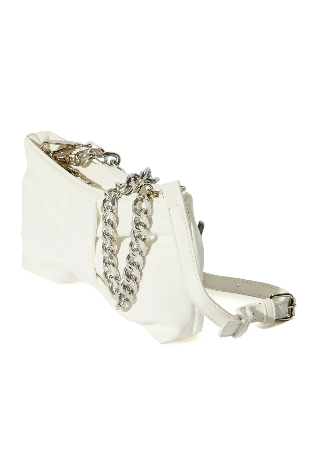 Bella Bow Handbag - White