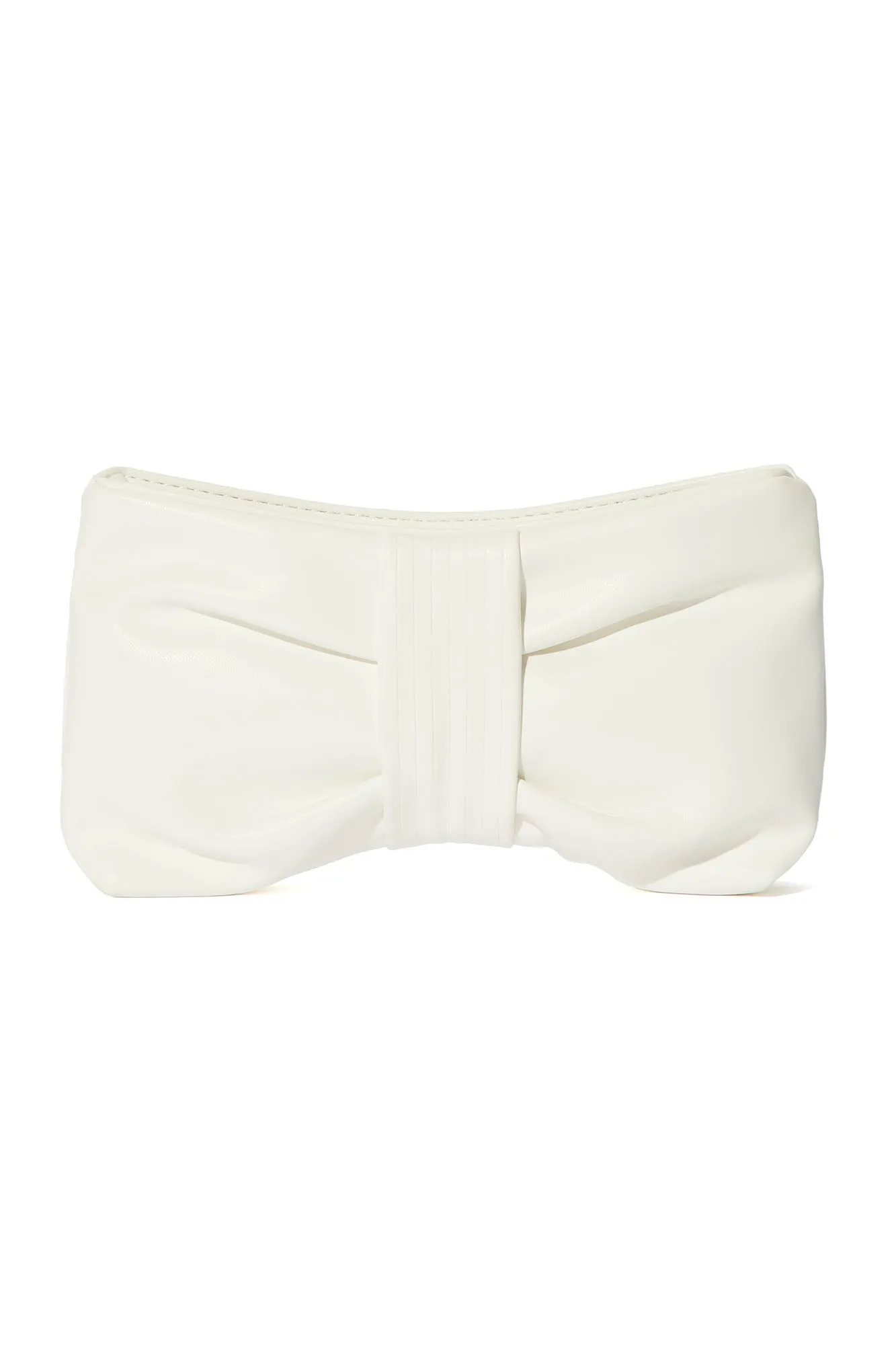 Bella Bow Handbag - White