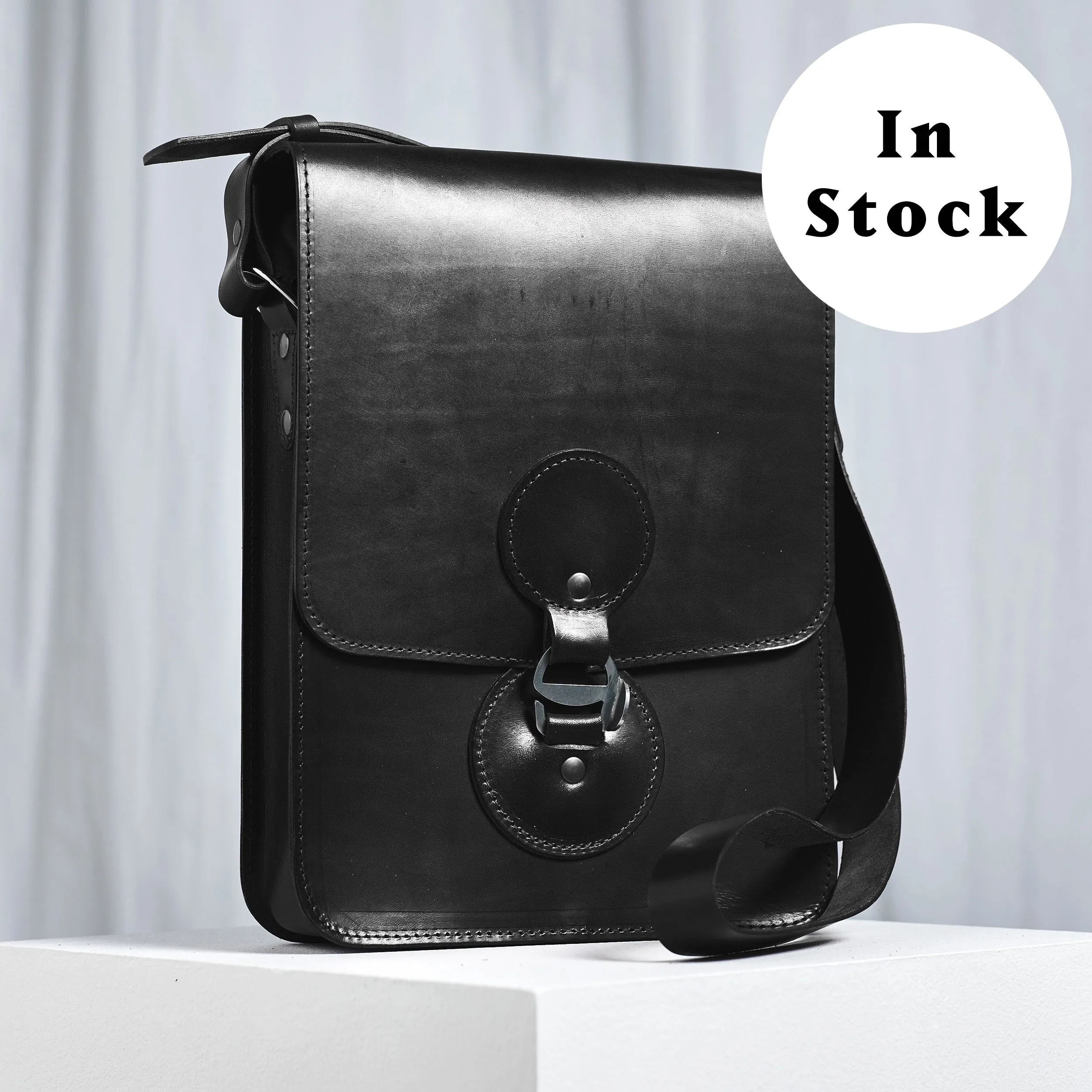 Black A4 Field Satchel