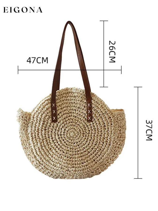 Boho Woven Tote Bag