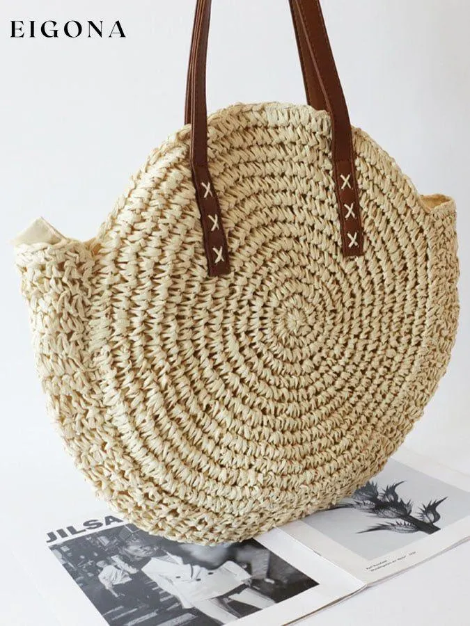 Boho Woven Tote Bag