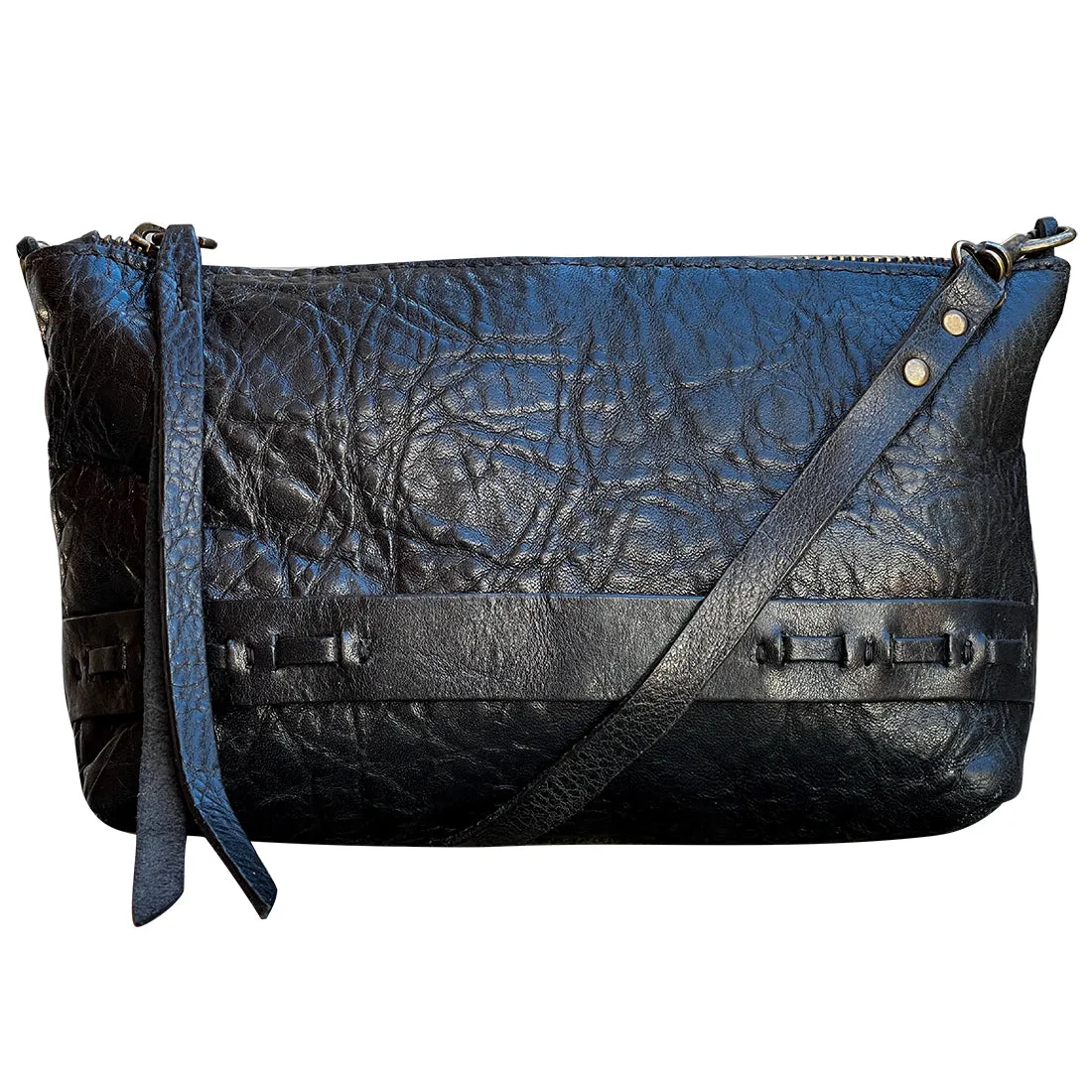 BORSA Convertible Leather Crossbody Bag