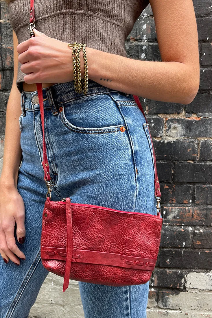 BORSA Convertible Leather Crossbody Bag