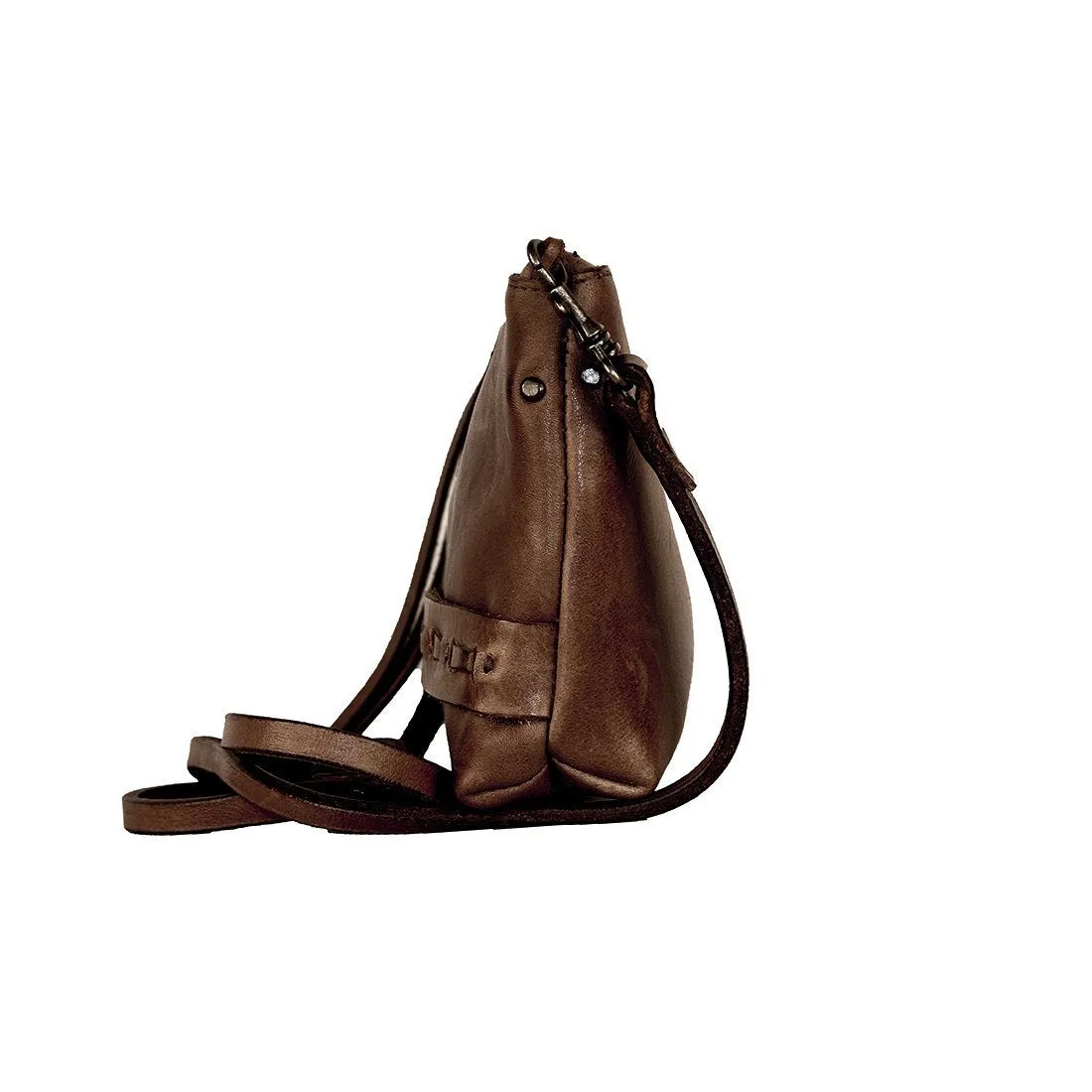 BORSA Convertible Leather Crossbody Bag