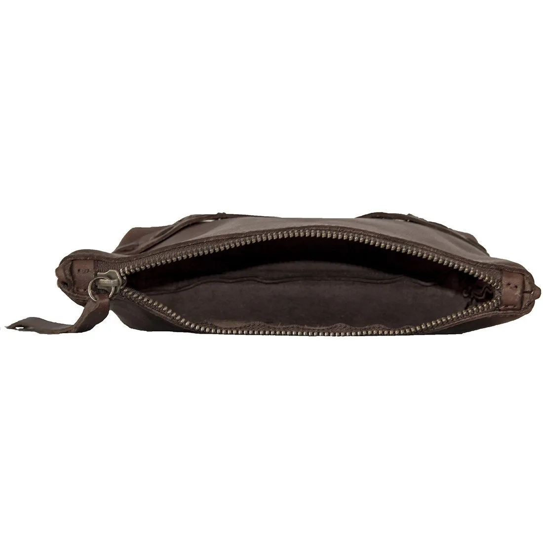 BORSA Convertible Leather Crossbody Bag