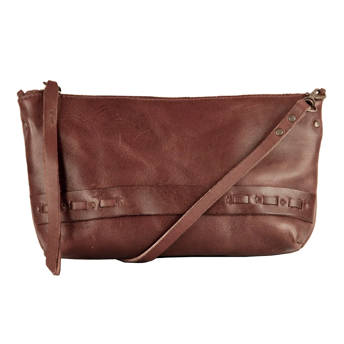 BORSA Convertible Leather Crossbody Bag