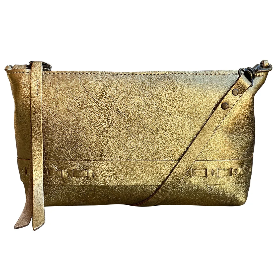 BORSA Convertible Leather Crossbody Bag