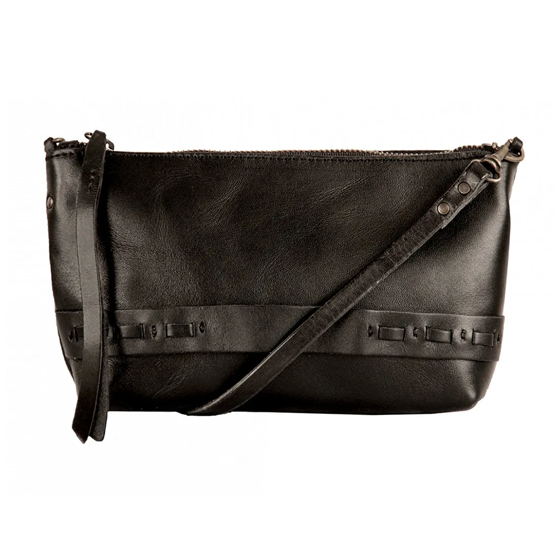 BORSA Convertible Leather Crossbody Bag