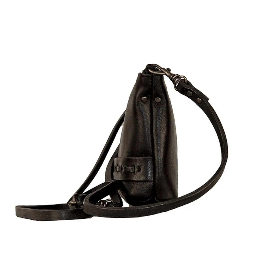 BORSA Convertible Leather Crossbody Bag