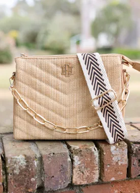 Caroline Hill Ariana Crossbody Natural