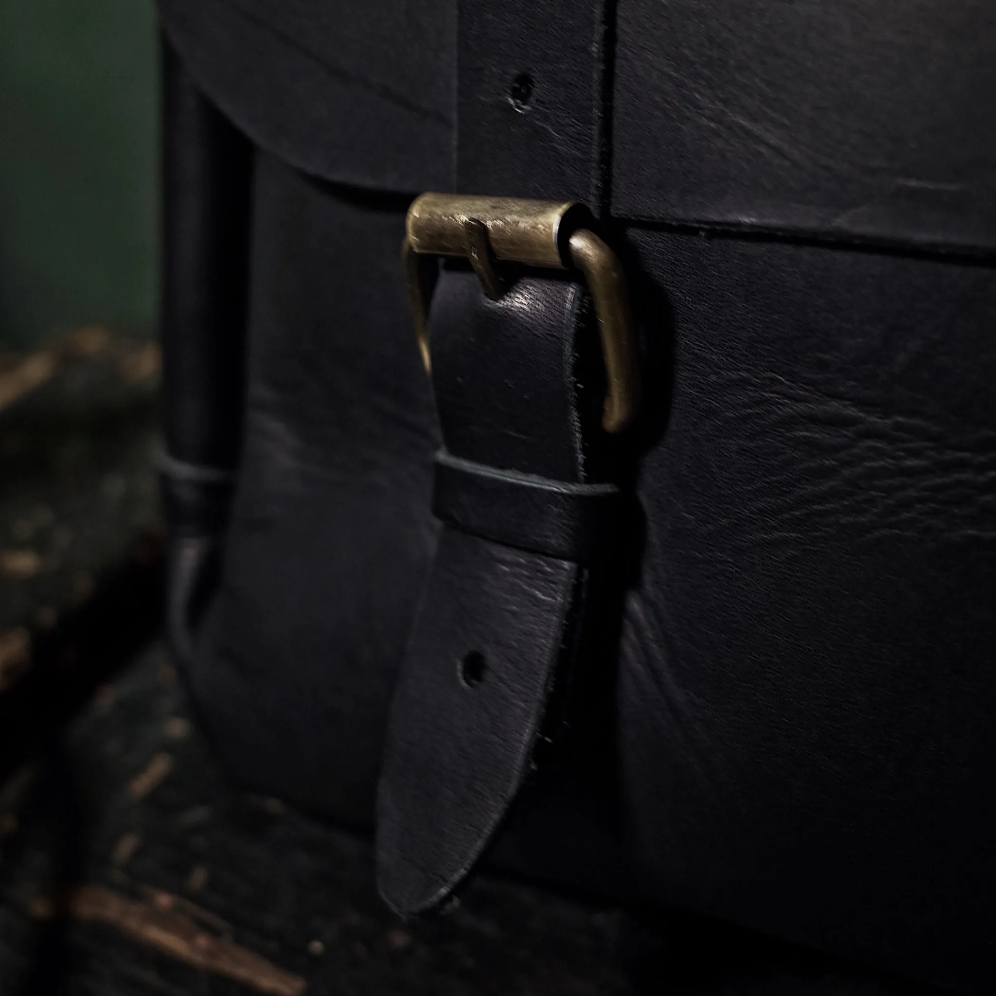 Champlain Leather Satchel – Black Edition