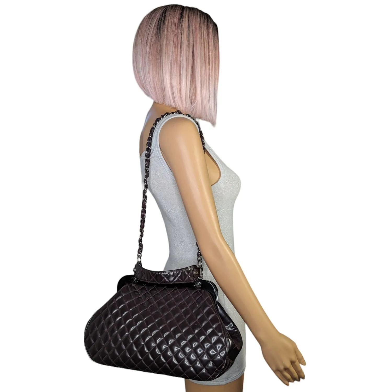 Chanel bag Vintage Mademoiselle Frame Satchel