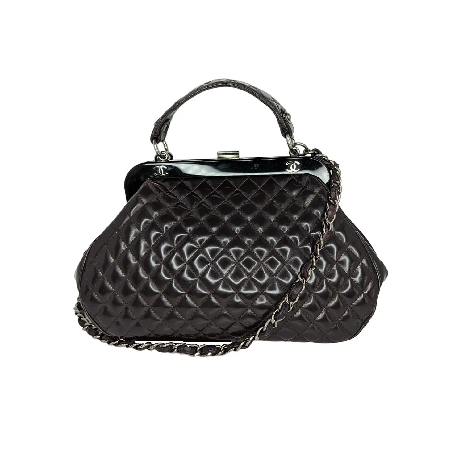 Chanel bag Vintage Mademoiselle Frame Satchel