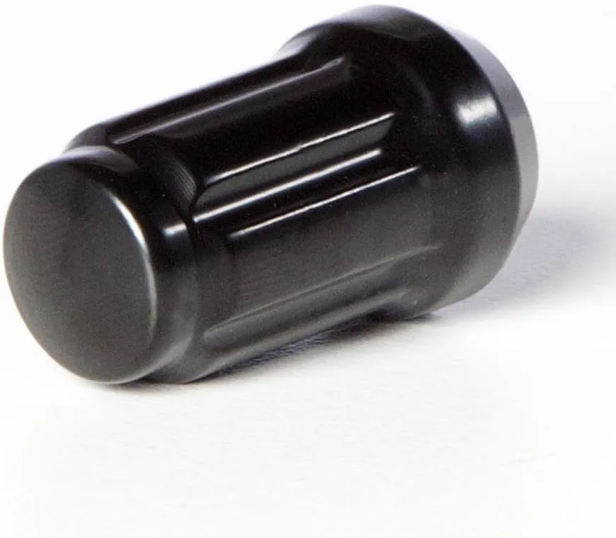 Circuit Performance Spline Drive Tuner Acorn Lug Nuts 1/2x20 (Black, 20 Lug Nuts)
