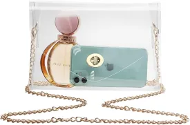 Clear Purse for Women - Crossbody Bag, Stadium Approved, Handbag & Clutch Purses