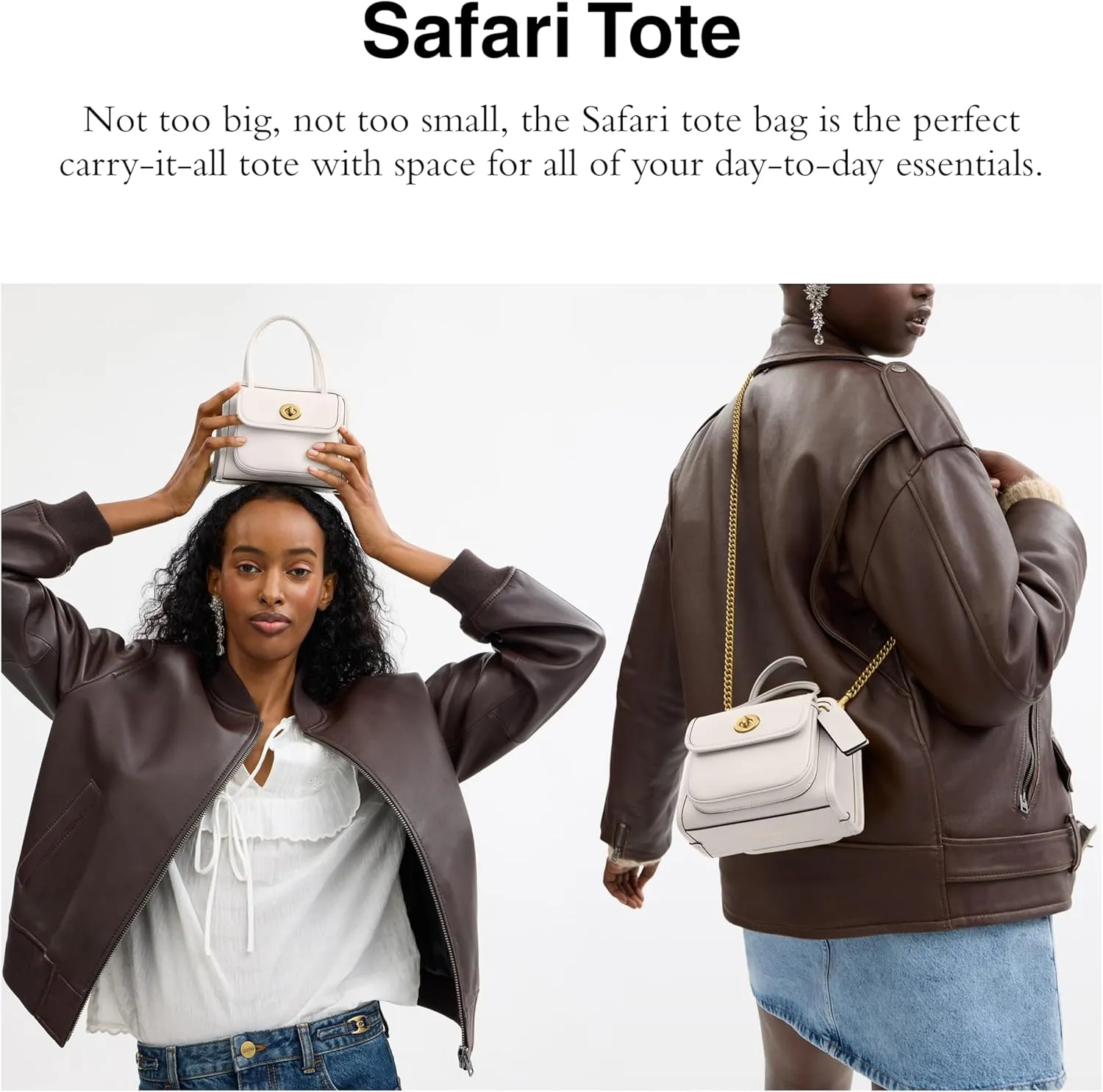 COACH Safari Tote