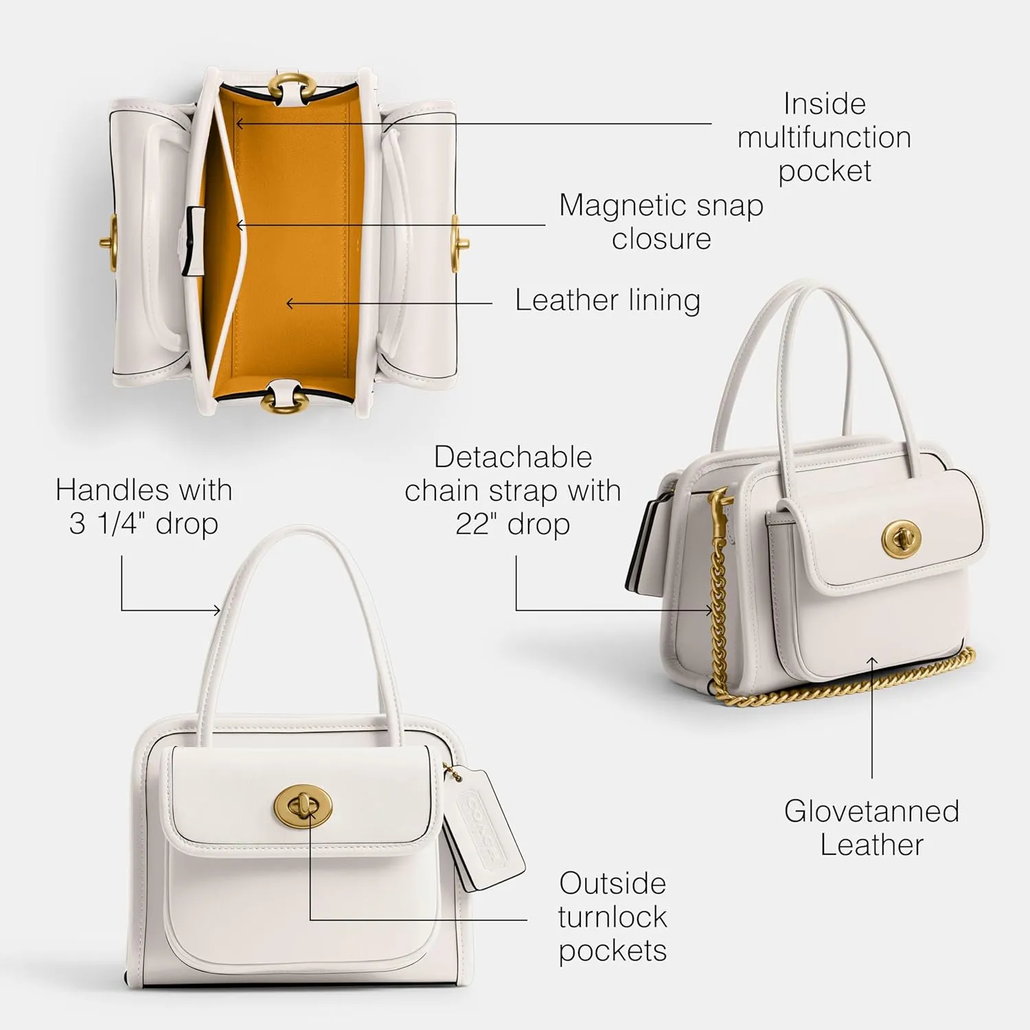 COACH Safari Tote
