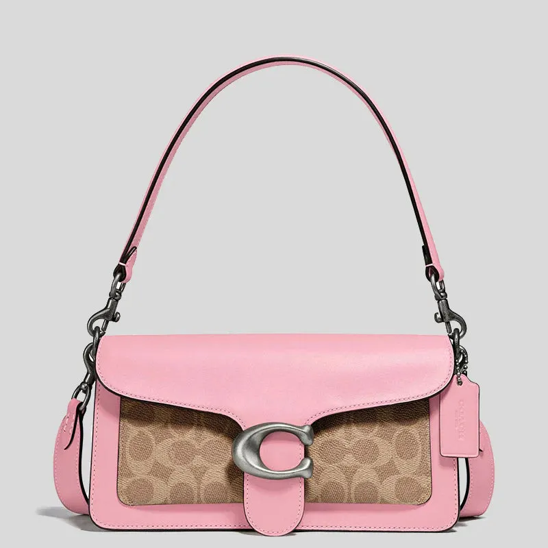 Coach Tabby Shoulder Bag 26 With Signature Canvas Bag