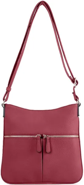 Crossbody Travel Bag, Adjustable Strap, Multiple Pockets