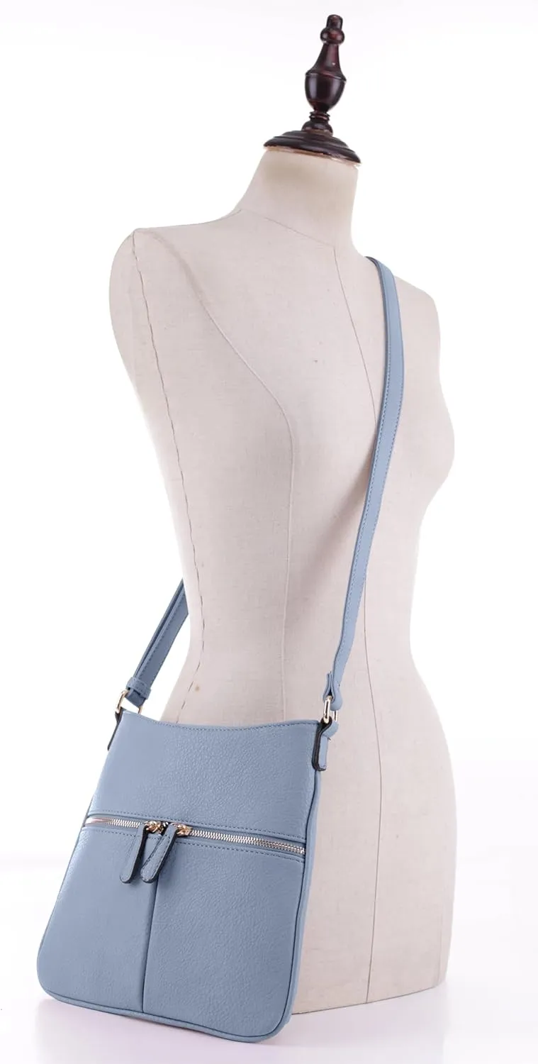 Crossbody Travel Bag, Adjustable Strap, Multiple Pockets