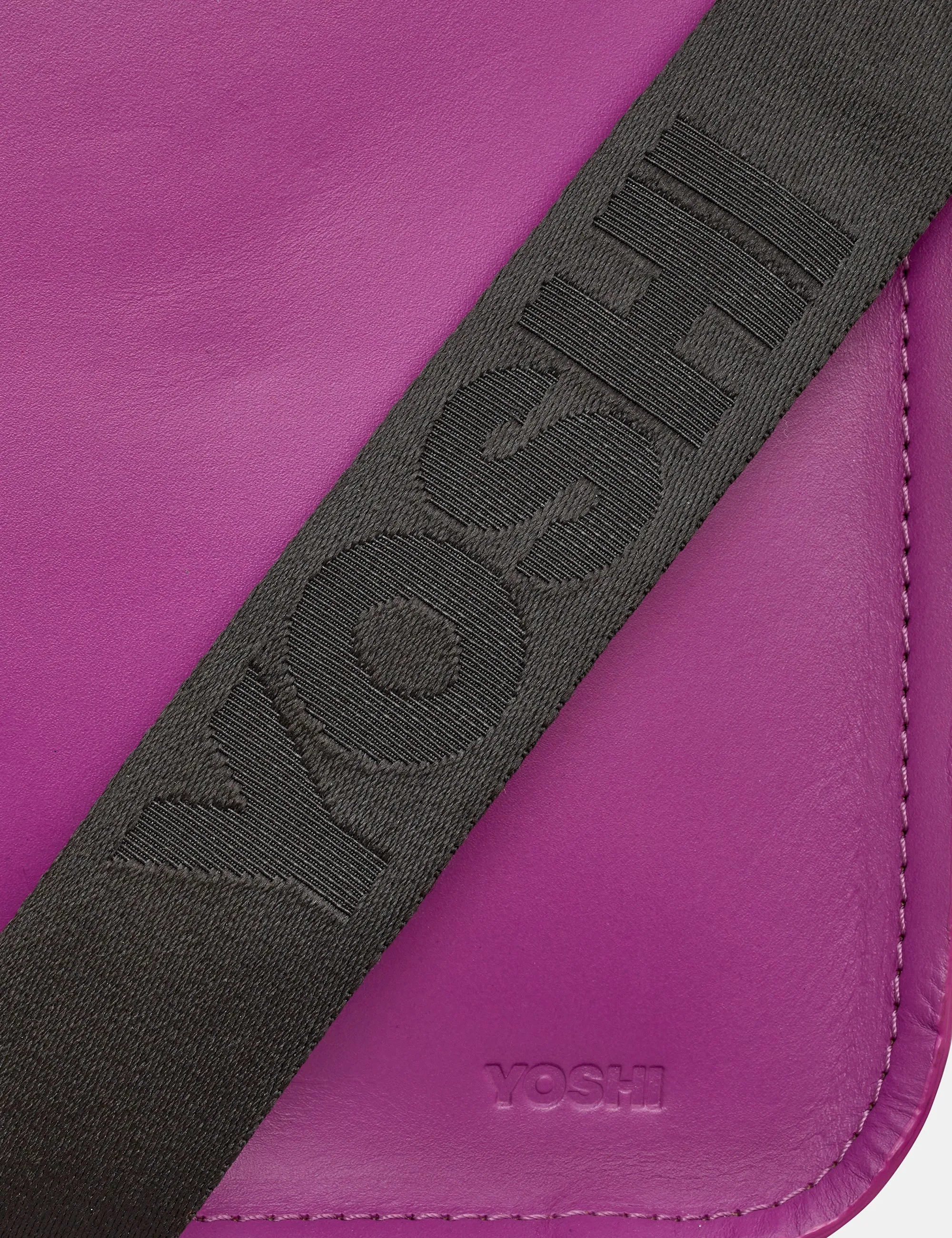 Dewhurst 10.5" Purple Leather Satchel Bag