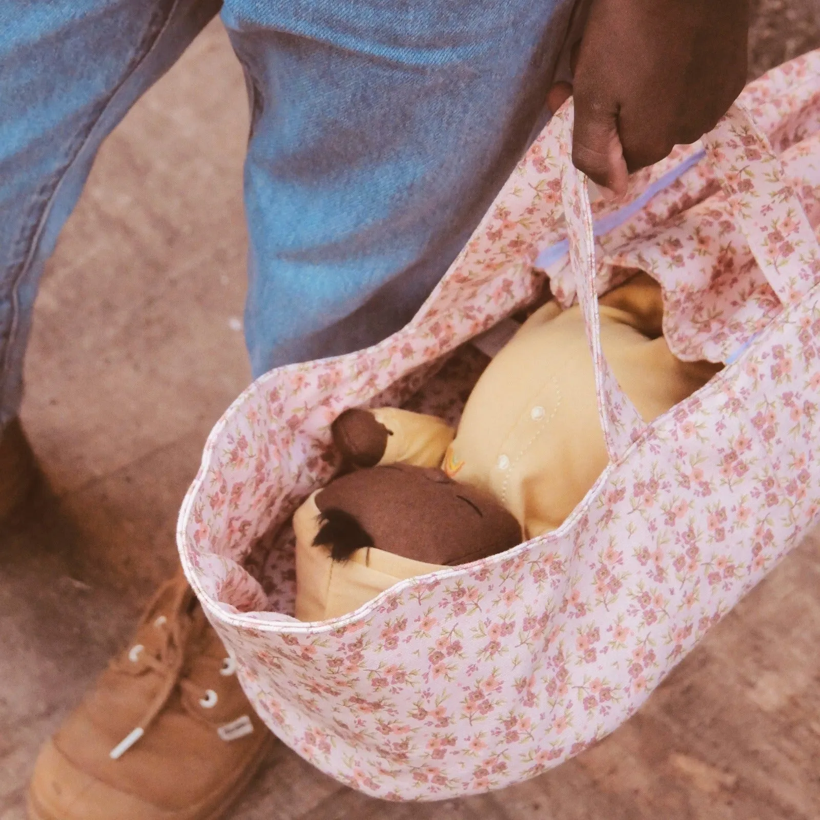 Dinkum Doll Carry Cot | Meadow
