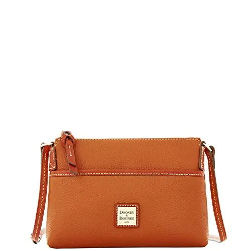 Dooney & Bourke Pebble Grain Ginger Crossbody Shoulder Bag