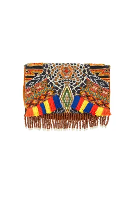 EMBELLISHED CLUTCH DAWN OF TIME