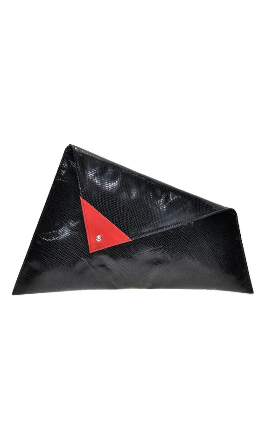 Geometric Clutch. Multicolored evening purse.