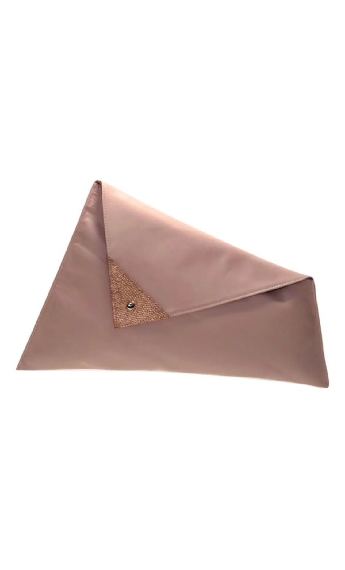 Geometric Clutch. Multicolored evening purse.