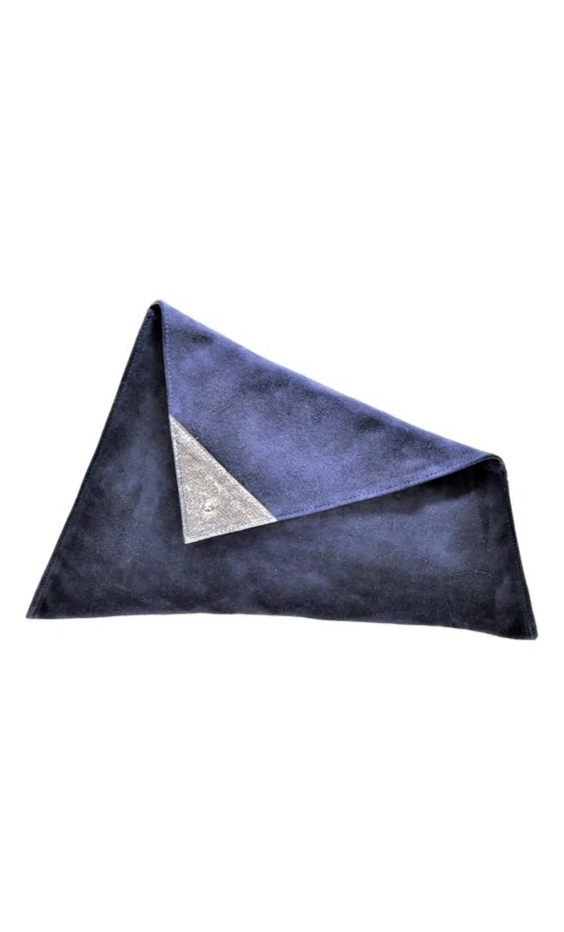 Geometric Clutch. Multicolored evening purse.