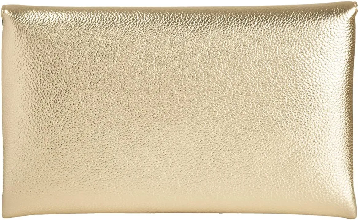 JNB Faux Leather Envelope Clutch Purse