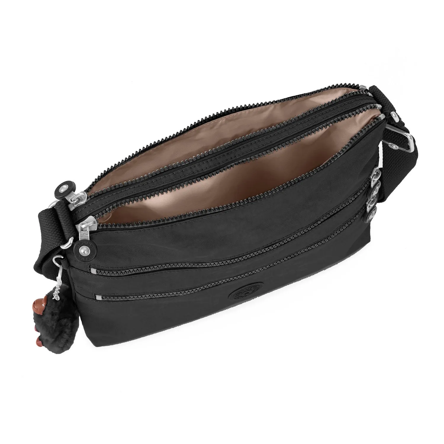 Kipling Alvar Crossbody Bag - Black Tonal