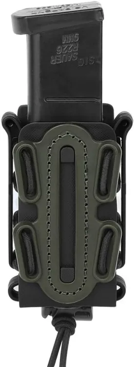 KRYDEX 9mm Pistol Mag Pouch Softshell Magazine Pouch Tactical Magazine Holder Short