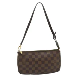 Louis Vuitton Pochette Accessoire  Canvas Shoulder Bag ()