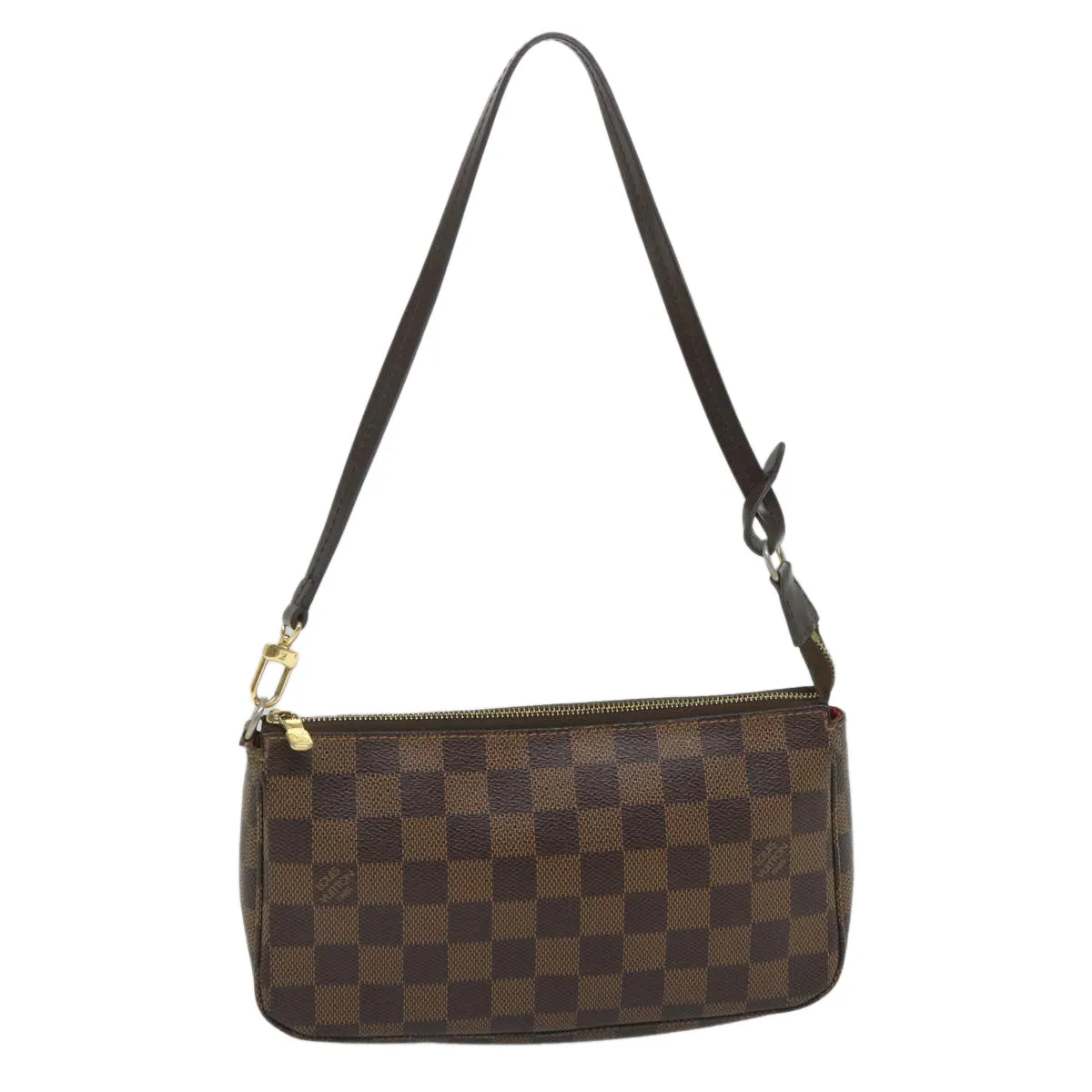 Louis Vuitton Pochette Accessoire  Canvas Shoulder Bag ()