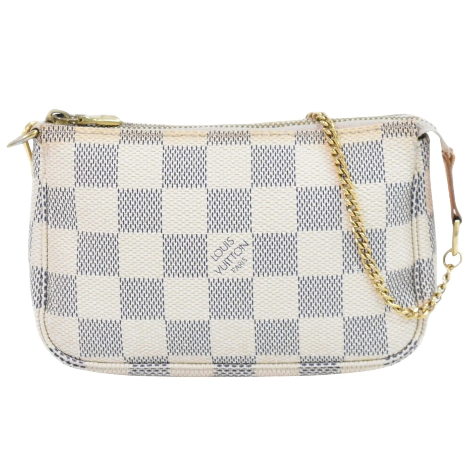 Louis Vuitton Pochette Accessoires  Canvas Clutch Bag ()