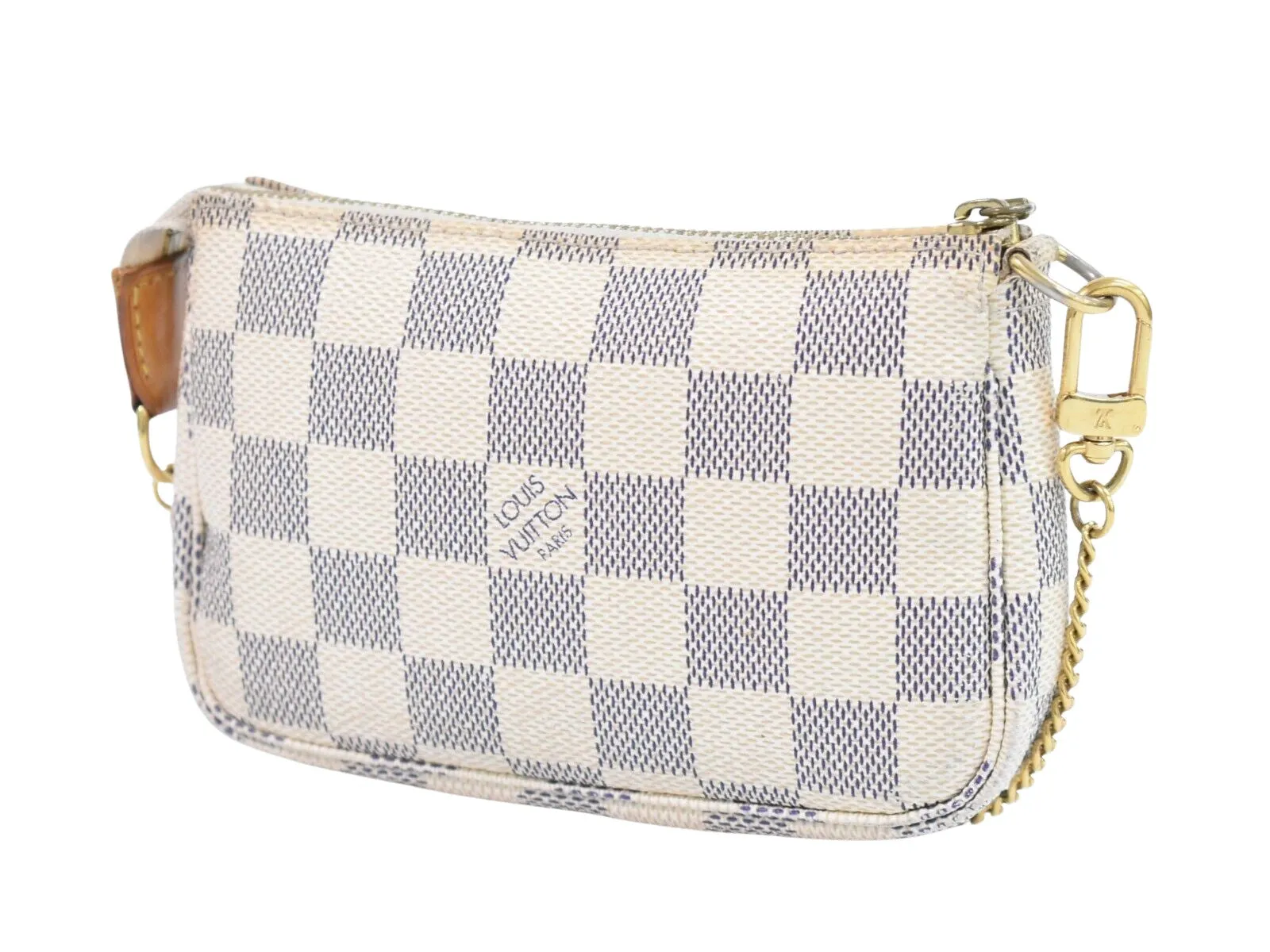 Louis Vuitton Pochette Accessoires  Canvas Clutch Bag ()