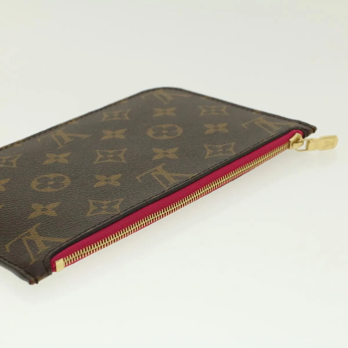 Louis Vuitton Pochette Neverfull  Canvas Clutch Bag ()