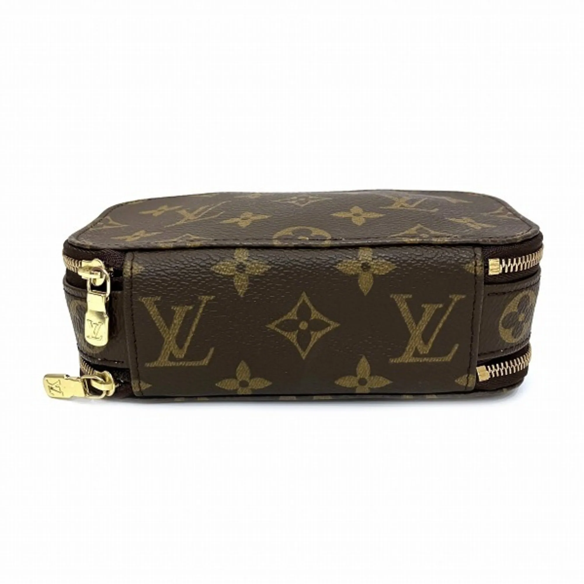 Louis Vuitton Trousse Brush Pm  Canvas Clutch Bag ()