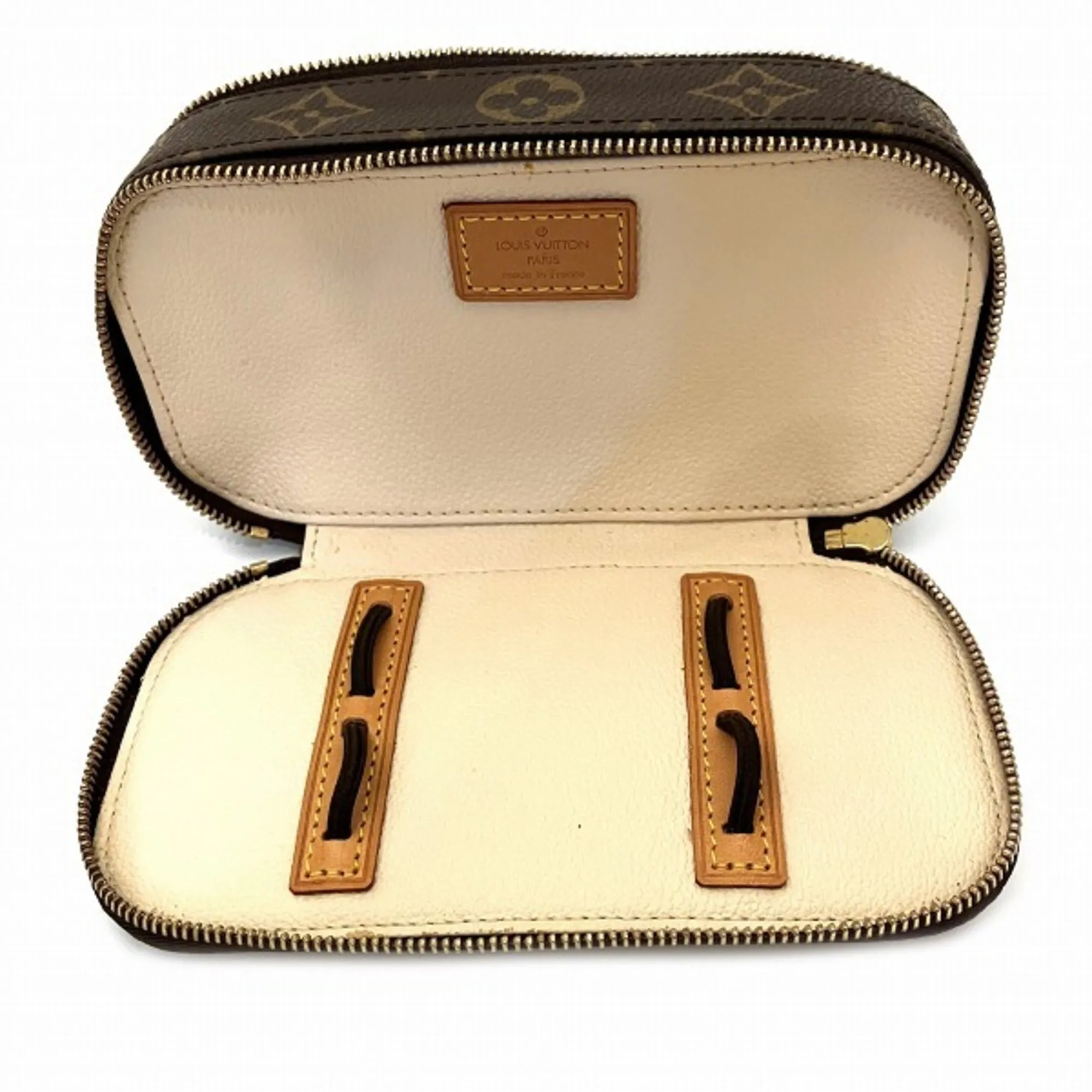 Louis Vuitton Trousse Brush Pm  Canvas Clutch Bag ()