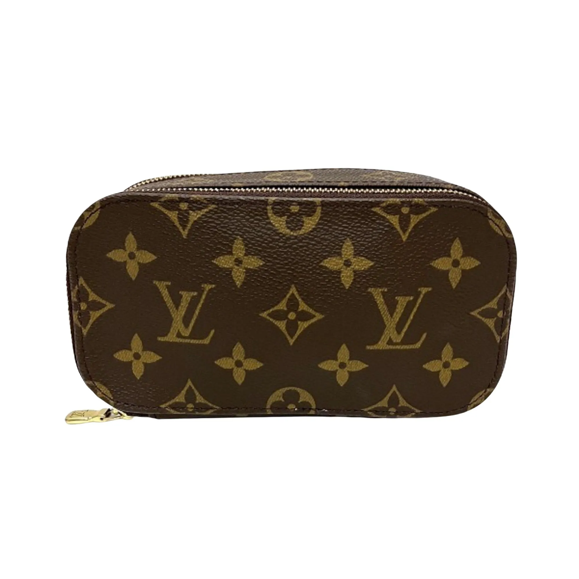 Louis Vuitton Trousse Brush Pm  Canvas Clutch Bag ()