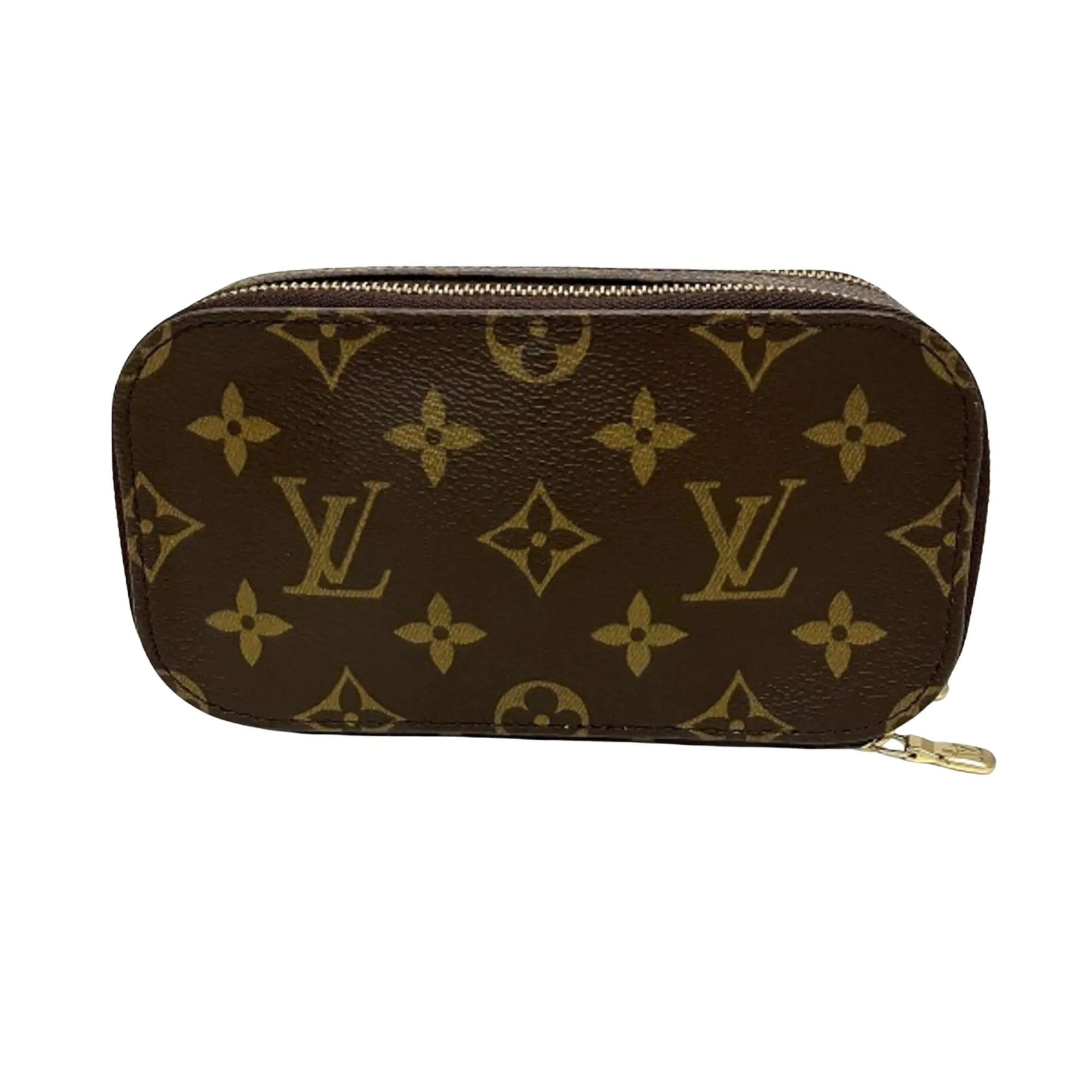Louis Vuitton Trousse Brush Pm  Canvas Clutch Bag ()
