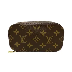 Louis Vuitton Trousse Brush Pm  Canvas Clutch Bag ()