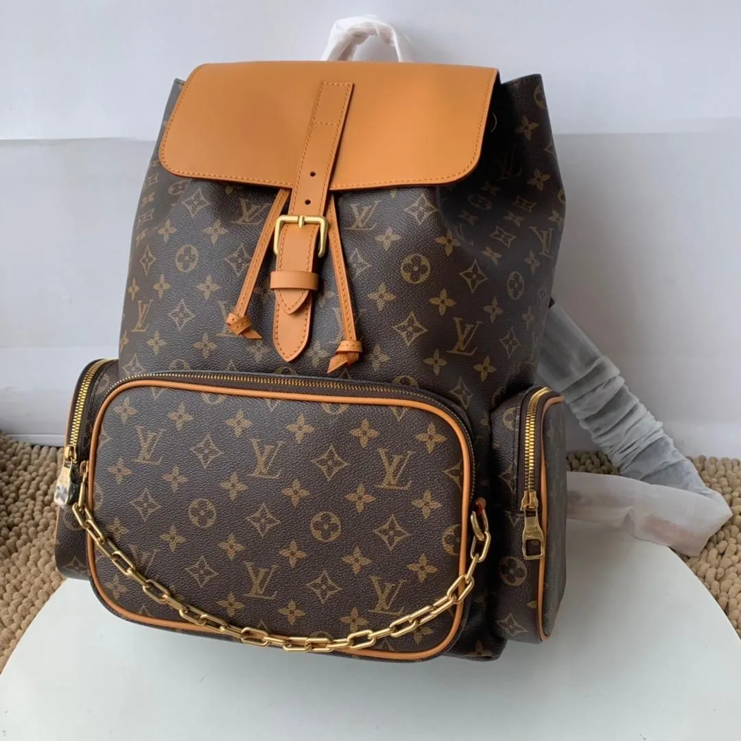 LV Backpack Trio Monogram Canvas