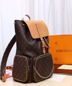 LV Backpack Trio Monogram Canvas